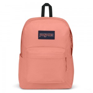 Batohy Školní batohy JanSport SuperBreak® Plus Růžové | LCZSX47825