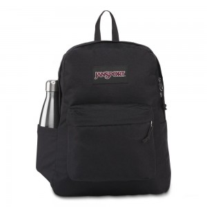 Batohy Školní batohy JanSport SuperBreak® Plus Černé | CZIIZ31867