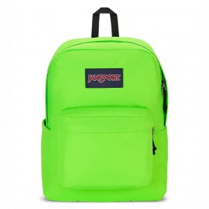 Batohy Školní batohy JanSport SuperBreak® Plus Zelene | CZQAV69685