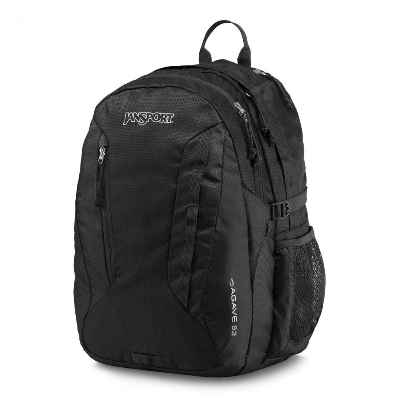Batohy Batoh Na Notebook JanSport Agave Černé | BCZSD33569