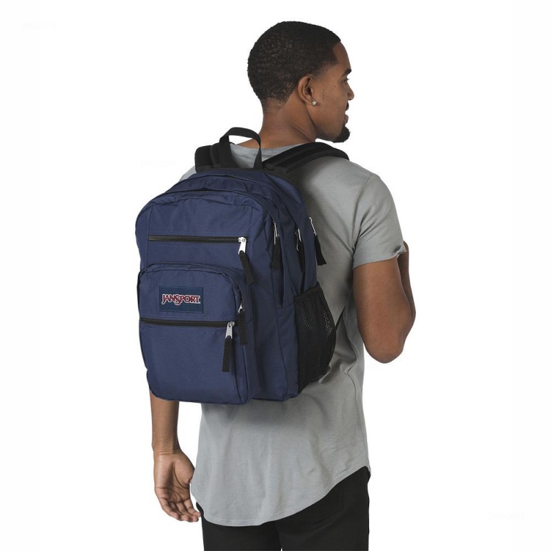 Batohy Batoh Na Notebook JanSport BIG STUDENT Tmavě Blankyt | CZZPD21818