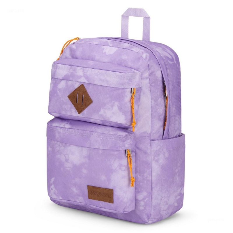 Batohy Batoh Na Notebook JanSport Double Break Fialové | BCZSD94796