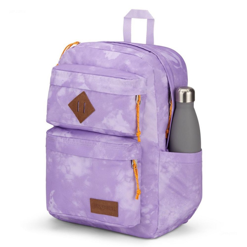 Batohy Batoh Na Notebook JanSport Double Break Fialové | BCZSD94796