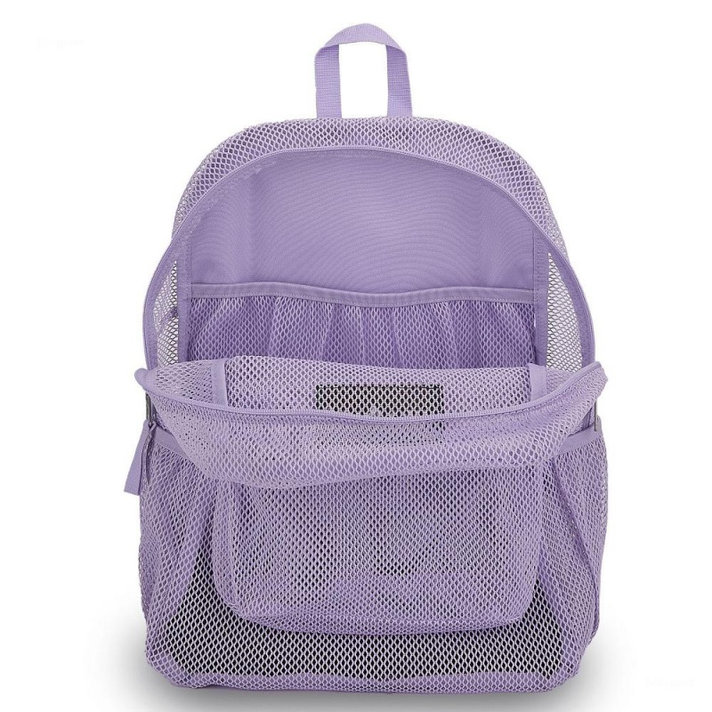 Batohy Batoh Na Notebook JanSport ECO MESH PACK Fialové | CZDFL46869