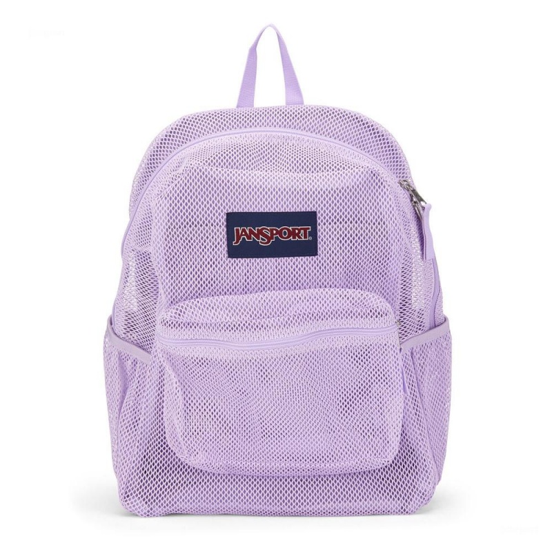 Batohy Batoh Na Notebook JanSport ECO MESH PACK Fialové | CZDFL46869