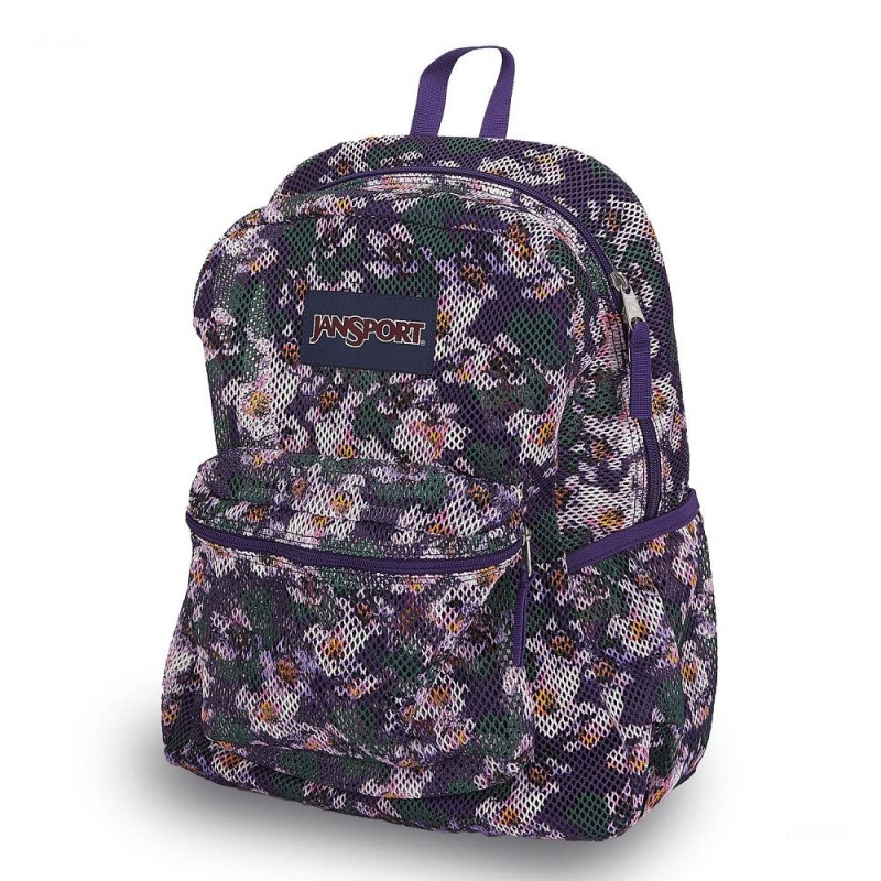 Batohy Batoh Na Notebook JanSport ECO MESH PACK Fialové | PCZER39095
