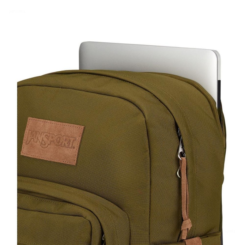 Batohy Batoh Na Notebook JanSport Right Pack Premium Olivy Zelené | UCZTG35387