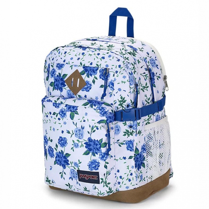 Batohy Batoh Na Notebook JanSport SUEDE CAMPUS Bílé Blankyt | CZNEJ65964