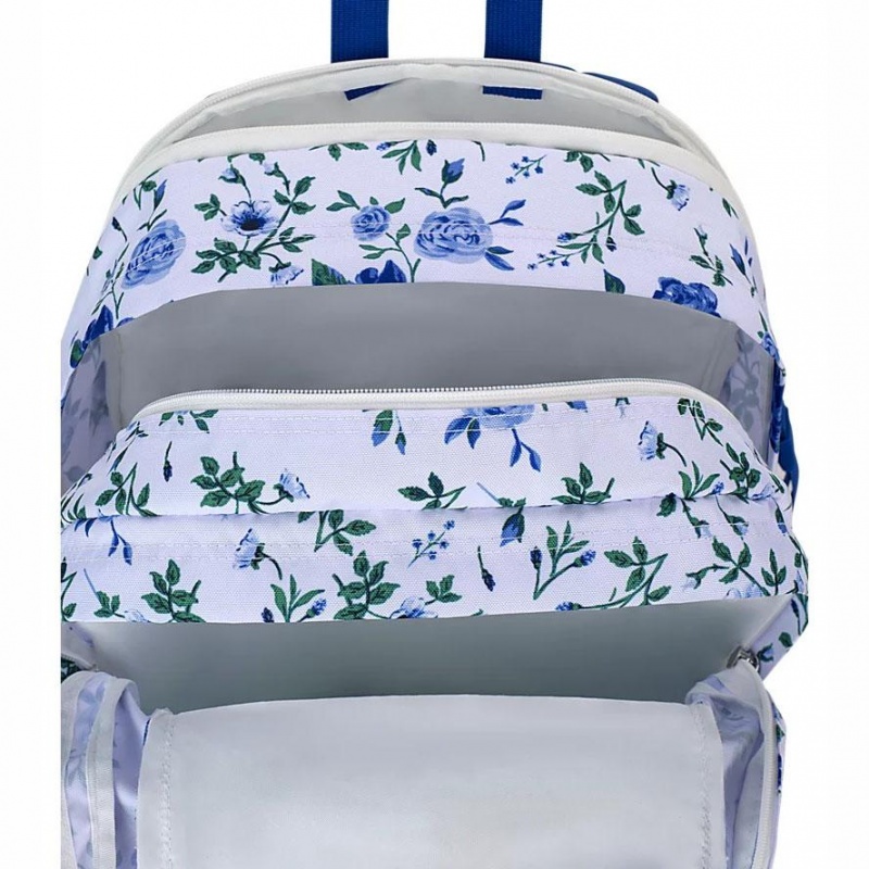 Batohy Batoh Na Notebook JanSport SUEDE CAMPUS Bílé Blankyt | CZNEJ65964