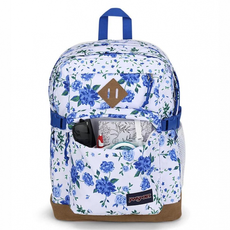 Batohy Batoh Na Notebook JanSport SUEDE CAMPUS Bílé Blankyt | CZNEJ65964
