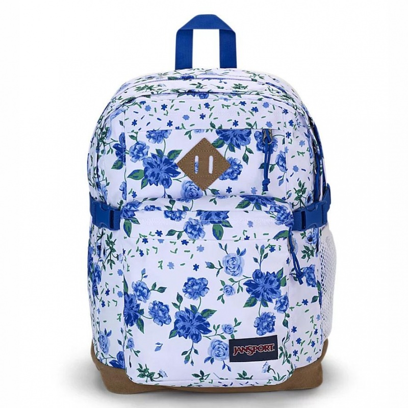 Batohy Batoh Na Notebook JanSport SUEDE CAMPUS Bílé Blankyt | CZNEJ65964