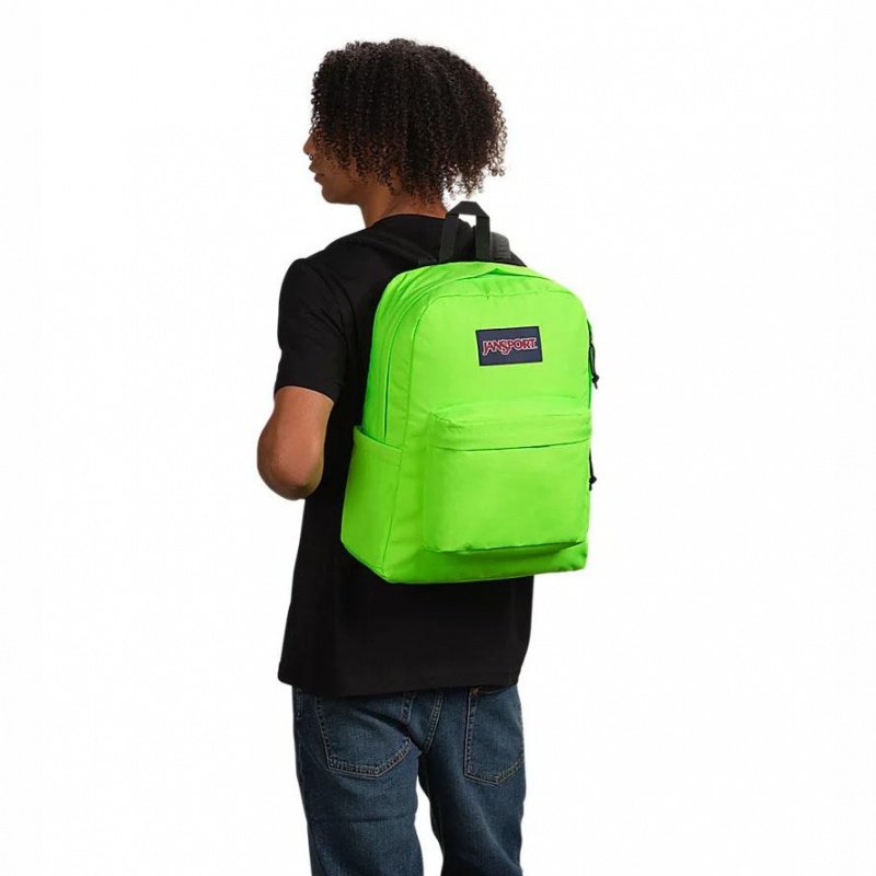 Batohy Batoh Na Notebook JanSport SuperBreak® Plus Zelene | ACZDF67723