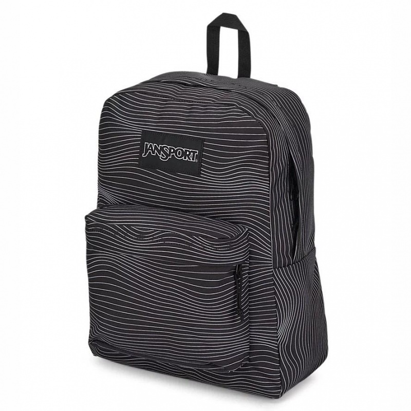 Batohy Batoh Na Notebook JanSport SuperBreak® Plus Černé | XCZGW45451