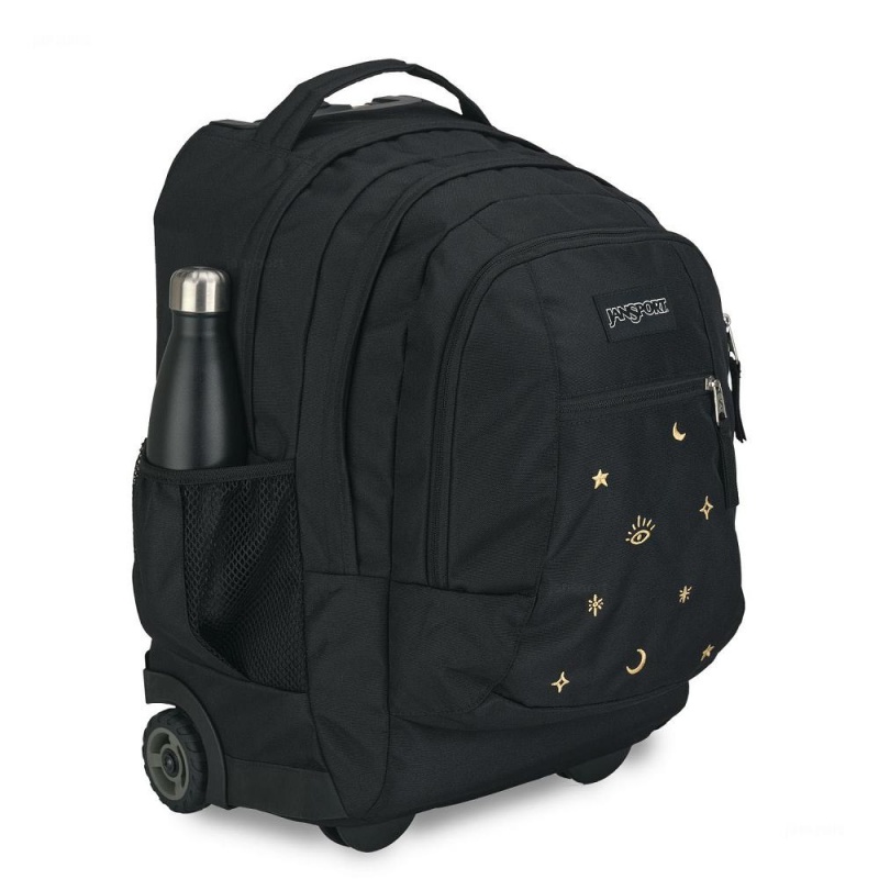 Batohy Pracovní batohy JanSport Driver 8 Rolling Černé | CZEAH15633