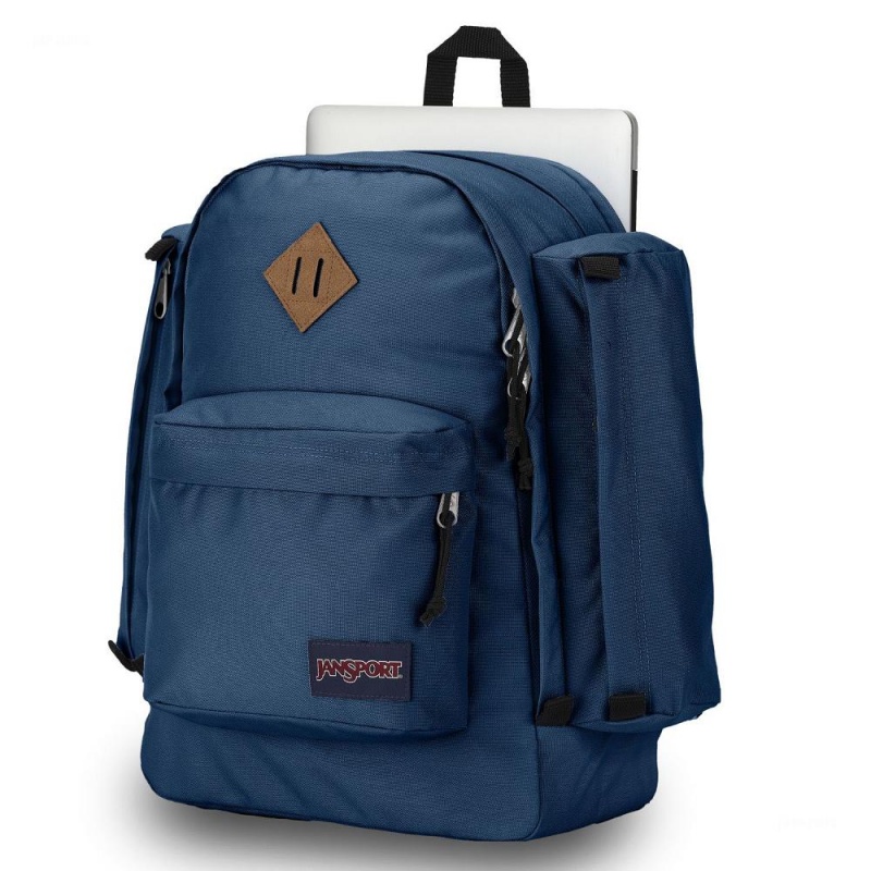 Batohy Turistický Batoh JanSport Field Pack Tmavě Blankyt | ECZVG71172
