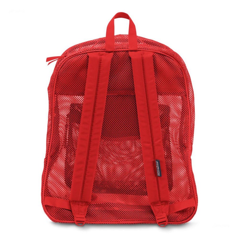 Batohy Školní batohy JanSport Mesh Pack Červené | CZIIZ86938