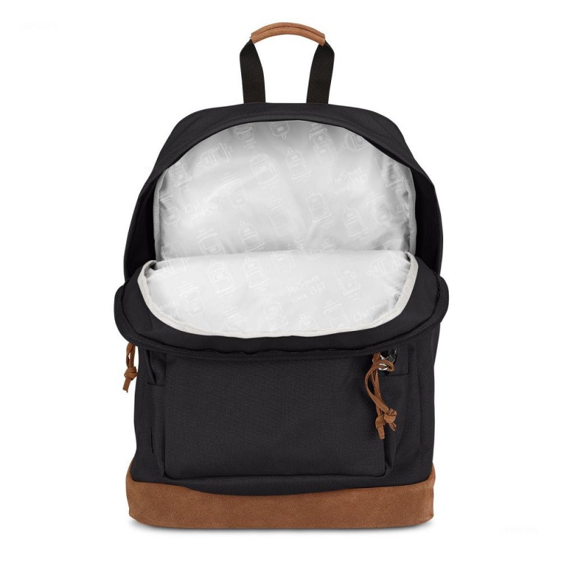 Batohy Školní batohy JanSport Right Pack Premium Černé | BCZSD35341