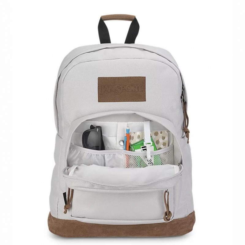Batohy Školní batohy JanSport Right Pack Premium Šedé | PCZER92108