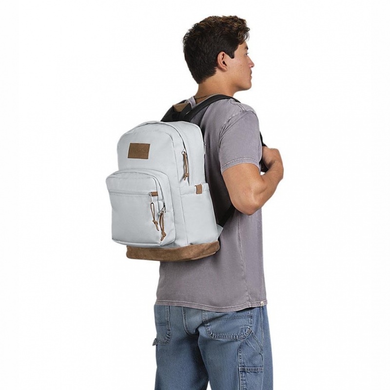 Batohy Školní batohy JanSport Right Pack Premium Šedé | PCZER92108