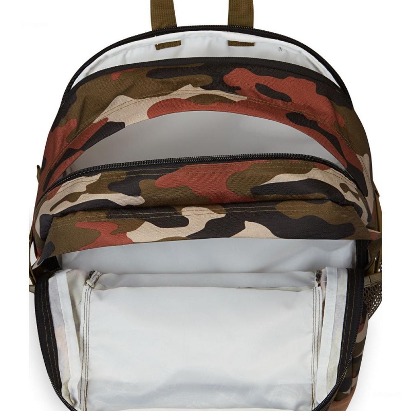 Batohy Školní batohy JanSport SUEDE CAMPUS Maskáčové | TCZWZ88754