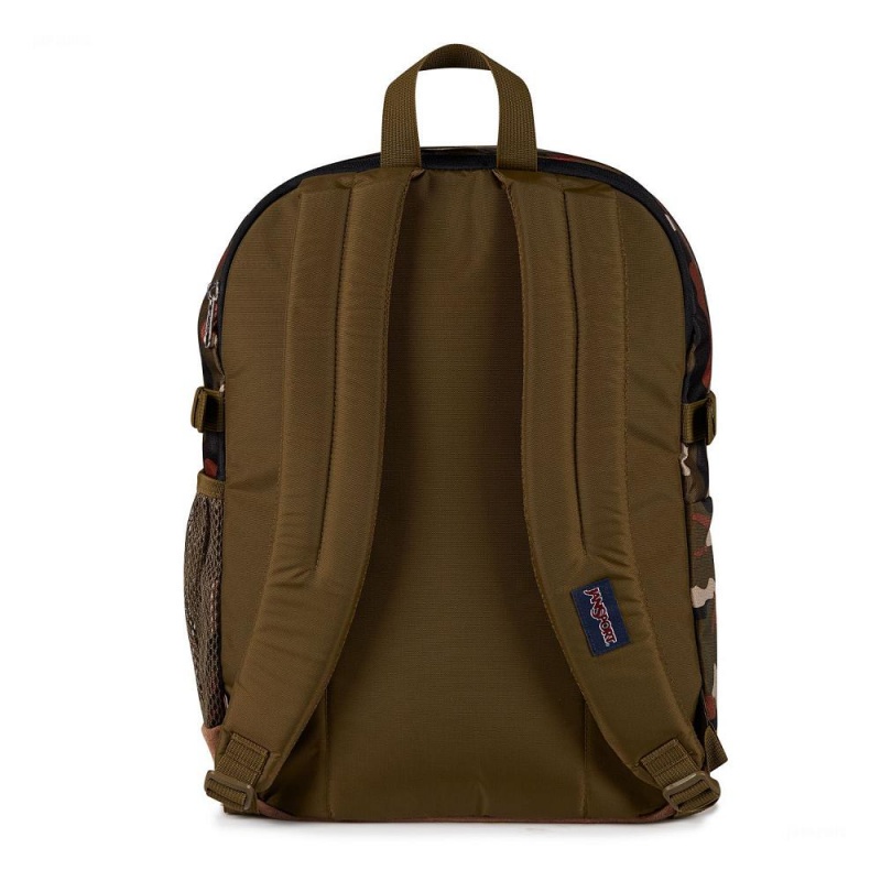 Batohy Školní batohy JanSport SUEDE CAMPUS Maskáčové | TCZWZ88754