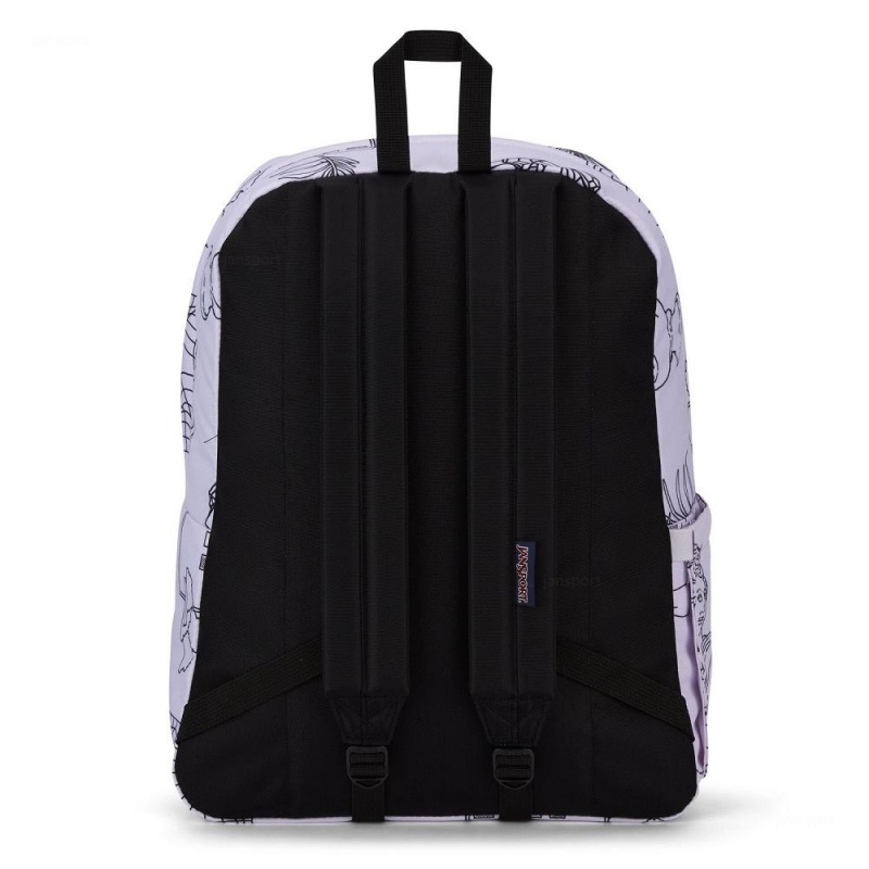 Batohy Školní batohy JanSport SuperBreak® Fialové | CZCVG12723