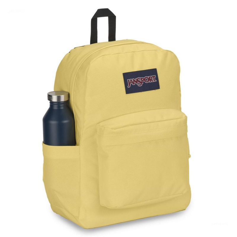 Batohy Školní batohy JanSport SuperBreak® Plus Žluté | CZEGJ87151