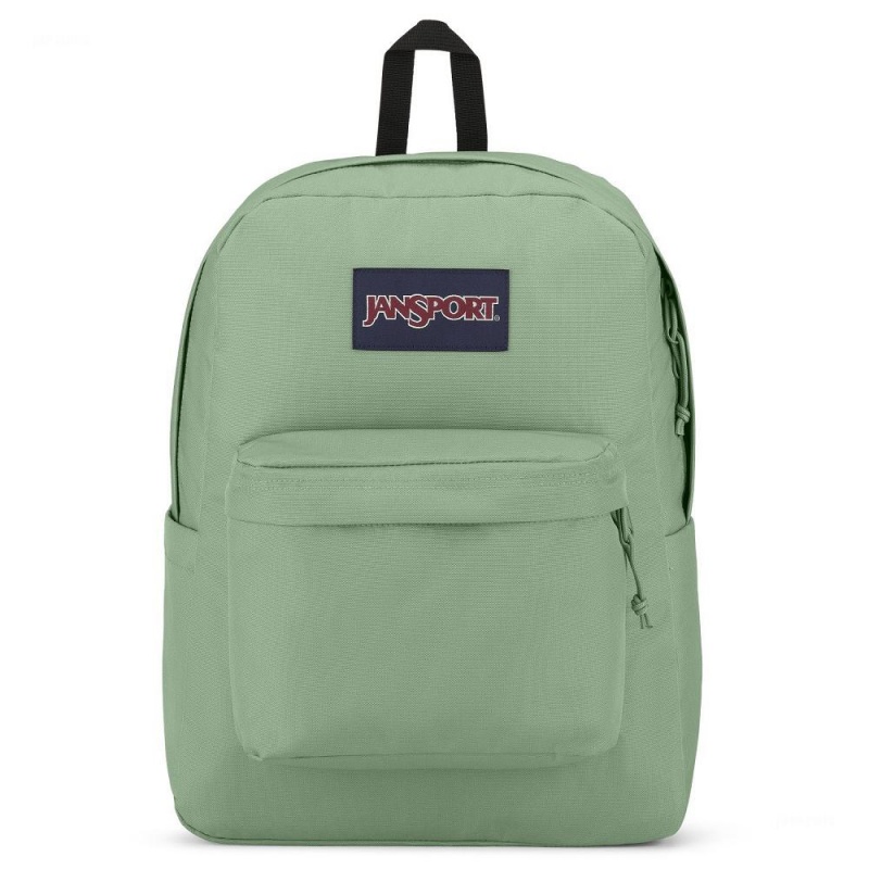 Batohy Školní batohy JanSport SuperBreak® Plus Světle Zelene | MCZFT95372