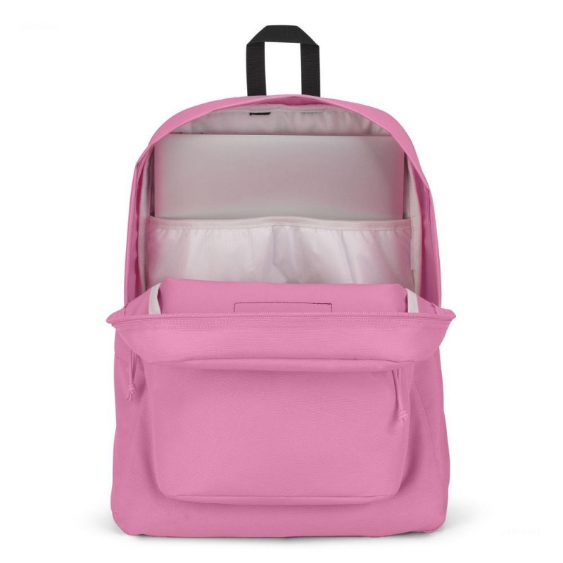 Batohy Školní batohy JanSport SuperBreak® Plus Růžové | CZZPD82861