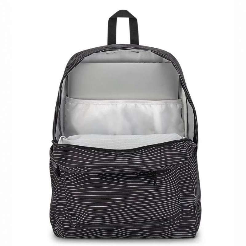 Batohy Školní batohy JanSport SuperBreak® Plus Černé | GCZUC91058
