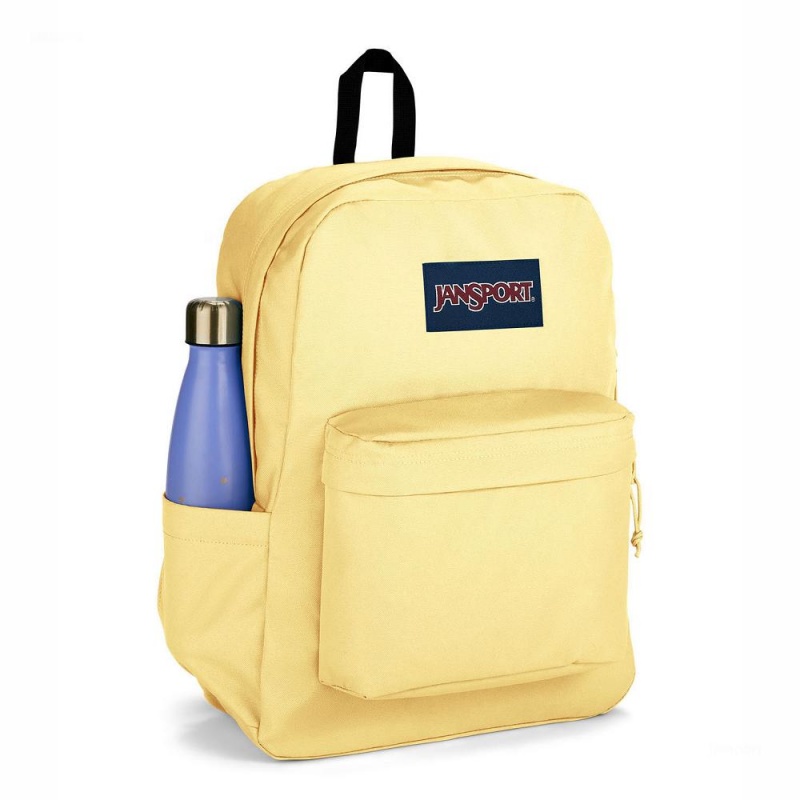 Batohy Školní batohy JanSport SuperBreak® Plus Žluté | BCZSD52340