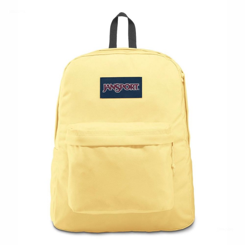 Batohy Školní batohy JanSport SuperBreak® Plus Žluté | BCZSD52340