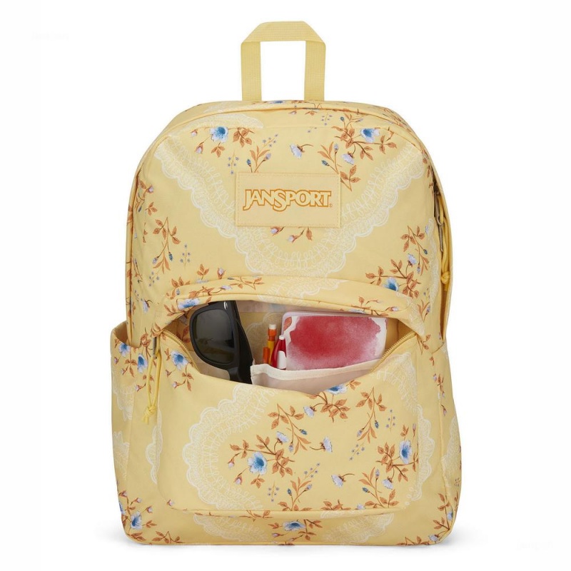 Batohy Školní batohy JanSport SuperBreak® Plus Žluté | CZZPD93479
