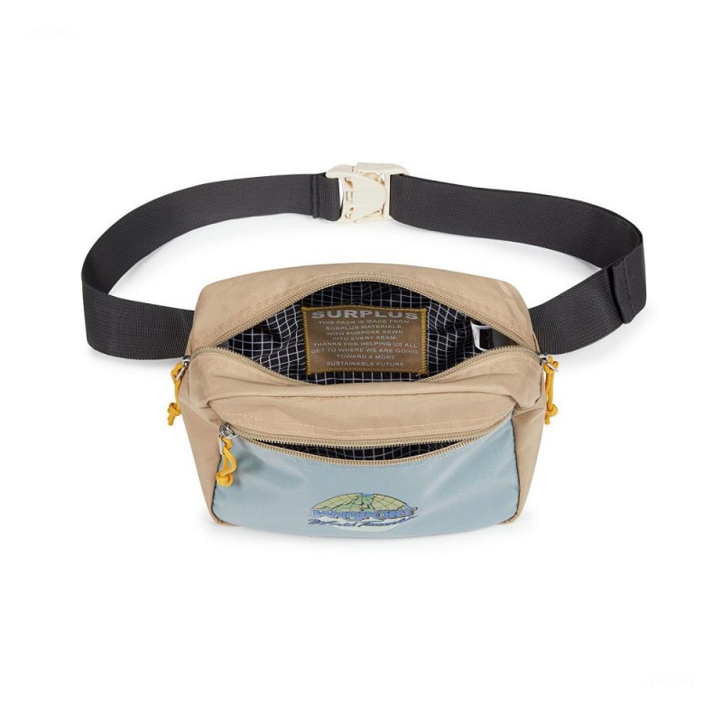 Tašky Fanny Packs JanSport SURPLUS WORLD TRAVELER Hnědé Blankyt | CZCVG74774