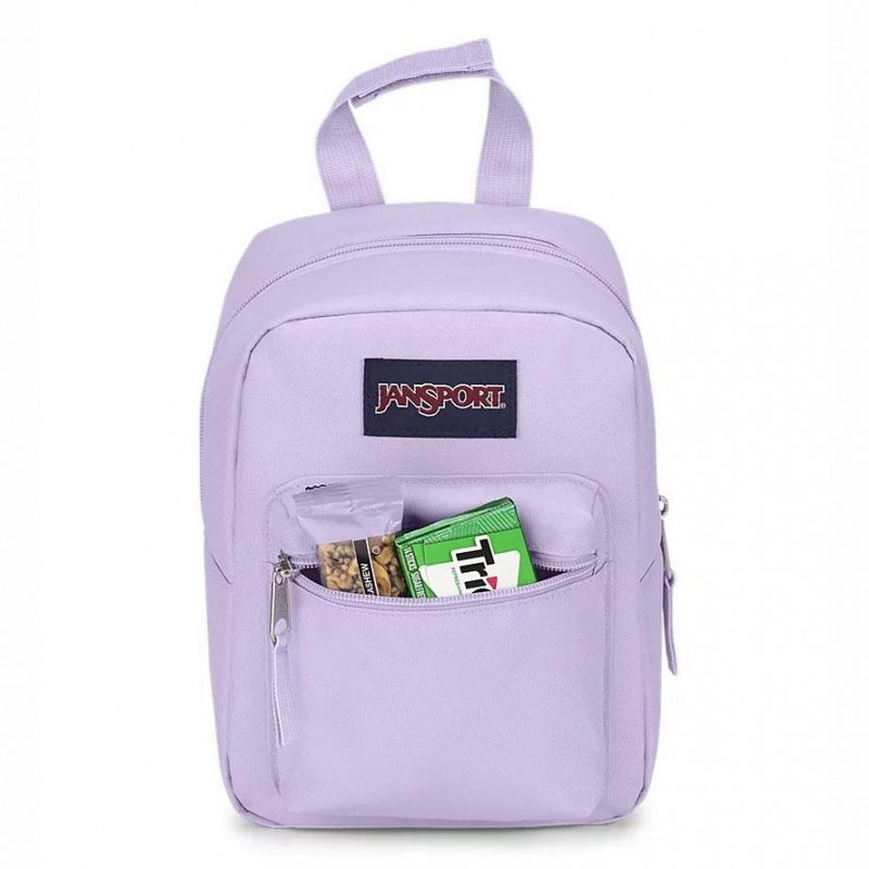 Tašky Obědová Taška JanSport BIG BREAK Fialové | CZDYB23428