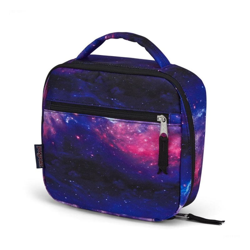 Tašky Obědová Taška JanSport LUNCH BREAK Tmavě Blankyt Růžové | FCZUI49721