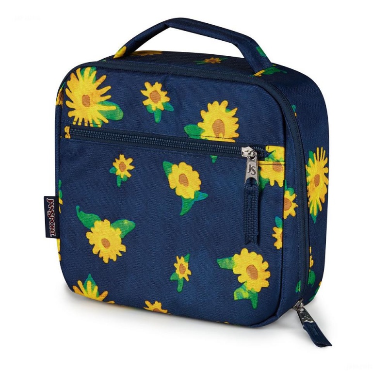 Tašky Obědová Taška JanSport LUNCH BREAK Tmavě Blankyt Žluté | CZCIF25981